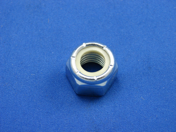 3/8-16 NYLON INSERT LOCKNUT LN GR8 ZY ZINC YELLOW | Crouch Sales